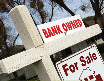 bank owned for sale sign