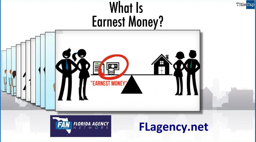 what is earnest money amount