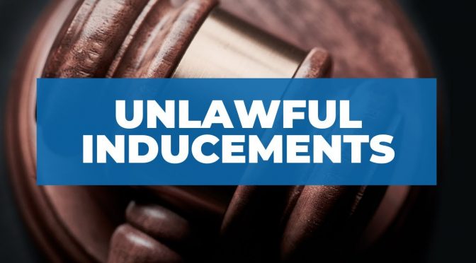unlawful inducements