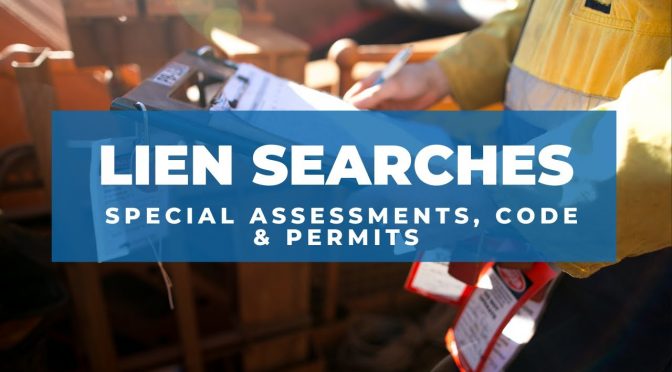 lien searches special