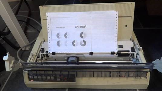 dot matrix printer